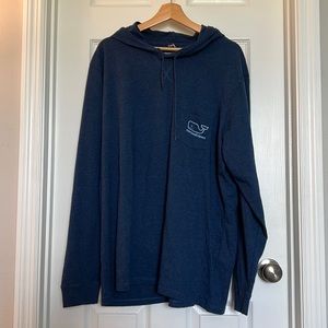 Mens XL Vineyard Vines hooded long sleeve tshirt